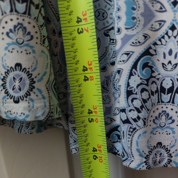 BeBop - NWT Off-the-Shoulder Midi Blue Floral Dress (Junior's) - Picture 12 of 12